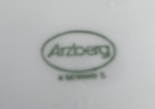 Lade das Bild in den Galerie-Viewer, SUPPENTASSEN UNTERTELLER "Rainbow" - Porzellan, Linien Streifen Dekor