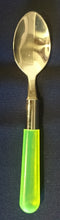 Lade das Bild in den Galerie-Viewer, TEELÖFFEL "Bella Cuisine" - Edelstahl 18/0 & Kunststoff, Modern Neonfarbig Style Dekor