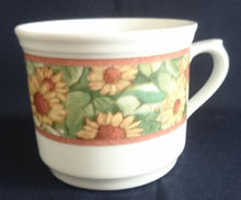 Lade das Bild in den Galerie-Viewer, KAFFEEPOTT - Porzellan, Sonnenblumen Blüten Pflanzen Leinwand Gemälde Motiv Dekor