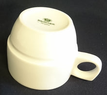 Lade das Bild in den Galerie-Viewer, 2er Set KAFFEETASSEN - Porzellan, Gastronomie Einfärbiges Klassisch Dekor