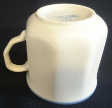 Lade das Bild in den Galerie-Viewer, KAFFEETASSE - Porzellan, Zweifärbiges Linien Rand Motiv Dekor (BC)