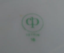 Lade das Bild in den Galerie-Viewer, DESSERTTELLER - Porzellan, Goldrand Sonne Kreise Geometrisches Abstraktes Motiv Dekor