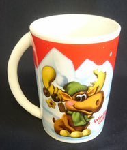 Lade das Bild in den Galerie-Viewer, KINDERTASSE - Porzellan, Wintergeschichten Edgar & Robbi Motiv Dekor