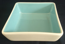 Lade das Bild in den Galerie-Viewer, 4er Set DESSERTSCHALEN "Villa Loca" - Keramik / Steingut, Zweifärbiges Quadratische Viereck Form Modern Style Dekor