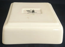 Lade das Bild in den Galerie-Viewer, 2er Set DESSERTSCHALEN "Villa Loca" - Keramik / Steingut, Zweifärbiges Quadratische Viereck Form Modern Style Dekor