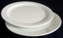 Lade das Bild in den Galerie-Viewer, 2er Set SPEISETELLER - Porzellan, Einfärbiges Klassisch Dekor