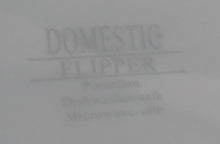 Lade das Bild in den Galerie-Viewer, 2er Set SUPPENTELLER "Flipper" - Porzellan, Geometrisches Linien Balken Motiv Dekor