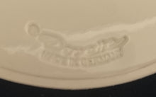 Lade das Bild in den Galerie-Viewer, 2er Set GROßE CREMEFARBENDE PLATZDECKCHEN, Kunststoff / Plastik, Blumenblüten Form Motiv Einkerbungen Dekor (G)