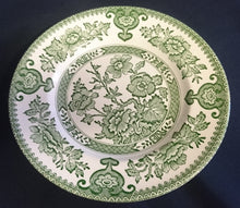 Lade das Bild in den Galerie-Viewer, 2er Set DESSERTTELLER "Staffordshire" (Limited) - Keramik / Steingut, Indian Tree Style Unterglasur Dekor, Hand graviert (Hand Engraved)