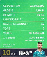 Lade das Bild in den Galerie-Viewer, Glitzer STICKER FIFA WELTMEISTERSCHAFT 2018 in RUSSIA (Russland)- Verschiedene Sticker / Karten (GnoE)