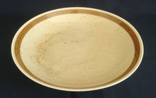 Lade das Bild in den Galerie-Viewer, 2er Set SUPPENTELLER - Porzellan, Zweifärbiges Gesprenkeltes Linien Dekor, Inglasur, Handbemalt