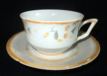 Lade das Bild in den Galerie-Viewer, 2er KAFFEEGEDECK "Senta" - Porzellan, Blüten / Blumen Dekor