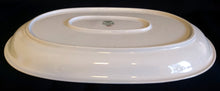 Lade das Bild in den Galerie-Viewer, BEILAGENPLATTE - Porzellan, Goldrand Reliefrand Motiv Dekor