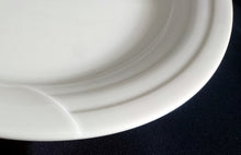 Lade das Bild in den Galerie-Viewer, SPEISETELLER "Hotel" - Porzellan, Treppenstufiges Einfärbiges Dekor