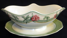 Lade das Bild in den Galerie-Viewer, SAUCIER "Medley Parklane" - Porzellan, Rosen / Rand Dekor
