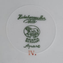 Lade das Bild in den Galerie-Viewer, DESSERT- SAMMELTELLER "Apart" - Porzellan, Apfel Stachelbeeren Zitrone Obst Flora Motiv Reliefrand Dekor