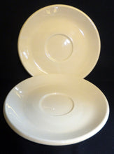 Lade das Bild in den Galerie-Viewer, 2er Set UNTERTASSEN - Keramik / Steingut, Einfärbiges Klassisch Dekor