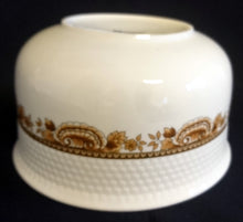 Lade das Bild in den Galerie-Viewer, BEILAGENSCHÜSSEL "Friesland Atlantis" - Porzellan, Goldrand Abstrakt Muschel Fisch Schuppen Relief Dekor