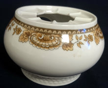 Lade das Bild in den Galerie-Viewer, STÖVCHEN "Friesland" "Atlantis" - Porzellan, Goldrand Abstrakt Muschel Fisch Schuppen Relief Dekor