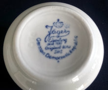 Lade das Bild in den Galerie-Viewer, ZIMTBEHÄLTER OHNE DECKEL - Porzellan, Indisch Blau Strohblume Dekor