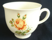 Lade das Bild in den Galerie-Viewer, KAFFEETASSE - Porzellan, Flora Rosen Blumen Blüten Pflanzen Motiv Dekor