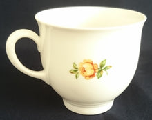 Lade das Bild in den Galerie-Viewer, 2er Set KAFFEETASSEN - Porzellan, Flora Rosen Blumen Blüten Pflanzen Motiv Dekor