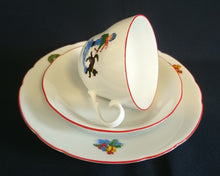 Lade das Bild in den Galerie-Viewer, UNTERTASSE - Porzellan, Einfärbiges Linienrand Dekor