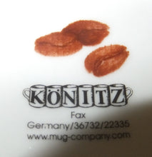 Lade das Bild in den Galerie-Viewer, 2er MOCCAGEDECK - Porzellan, Kaffeebohnen / Aufschrift Coffee Dekor
