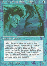 Lade das Bild in den Galerie-Viewer, MERFOLK OF THE PEARL TRIDENT, Magic -The Gathering-, Ausgabe / Set / Serie 4te Edition (4th Edition) 1995