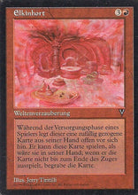 Lade das Bild in den Galerie-Viewer, ELKINHORST, Magic -The Gathering-, Ausgabe / Set / Serie Visionen (Visions) 1997