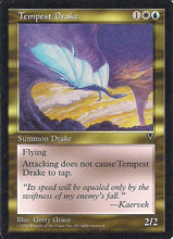 Lade das Bild in den Galerie-Viewer, TEMPEST DRAKE, Magic -The Gathering-, Ausgabe / Set / Serie Visionen (Visions) 1997