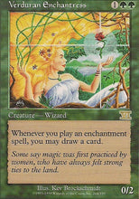 Lade das Bild in den Galerie-Viewer, VERDURAN ENCHANTRESS, Magic -The Gathering-, Ausgabe / Set / Serie 6te Edition (Classic) 1999