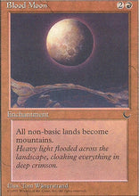 Lade das Bild in den Galerie-Viewer, BLOOD MOON, Magic -The Gathering-, Ausgabe / Set / Serie Dunkelheit (The Dark) 1994
