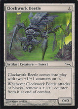 Lade das Bild in den Galerie-Viewer, CLOCKWORK BEETLE, Magic -The Gathering-, Ausgabe / Set / Serie Mirrodin (Mirrordin) 2003