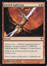 Lade das Bild in den Galerie-Viewer, BARBED LIGHTNING, Magic -The Gathering-, Ausgabe / Set / Serie Nachtstahl (Darksteel) 2004