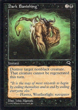 Lade das Bild in den Galerie-Viewer, DARK BANISHING, Magic -The Gathering-, Ausgabe / Set / Serie Sturmwind (Tempest) 1997