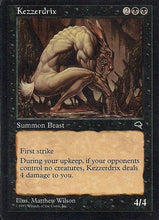 Lade das Bild in den Galerie-Viewer, KEZZERDRIX, Magic -The Gathering-, Ausgabe / Set / Serie Sturmwind (Tempest) 1997