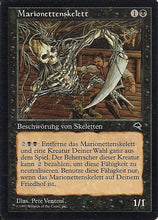 Lade das Bild in den Galerie-Viewer, MARIONETTENSKELETT, Magic -The Gathering-, Ausgabe / Set / Serie Sturmwind (Tempest) 1997