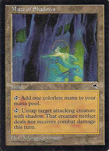 Lade das Bild in den Galerie-Viewer, MAZE OF SHADOWS, Magic -The Gathering-, Ausgabe / Set / Serie Sturmwind (Tempest) 1997