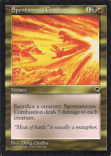 Lade das Bild in den Galerie-Viewer, SPONTANEOUS COMBUSTION, Magic -The Gathering-, Ausgabe / Set / Serie Sturmwind (Tempest) 1997