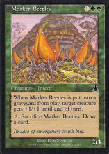 Lade das Bild in den Galerie-Viewer, MARKER BEETLES, Magic -The Gathering-, Ausgabe / Set / Urzas Schicksal (Urza´s Destiny) 1999