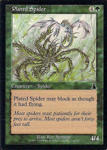 Lade das Bild in den Galerie-Viewer, PLATED SPIDER, Magic -The Gathering-, Ausgabe / Set / Urzas Schicksal (Urza´s Destiny) 1999