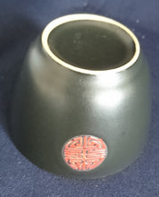 Lade das Bild in den Galerie-Viewer, DIPSCHÄLCHEN - Keramik / Steingut, Abstraktes Geometrisch Rundes Symbolzeichen Motiv Dekor