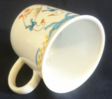 Lade das Bild in den Galerie-Viewer, 2er Set KAFFEETASSEN "Porcelain Collection" - Porzellan, Ländliches Gänse Schleifen Motiv Dekor