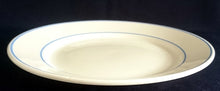 Lade das Bild in den Galerie-Viewer, 2er Set SPEISETELLER - Keramik / Steingut, 2faches Linien Dekor