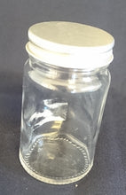 Lade das Bild in den Galerie-Viewer, 2er Set KLEINE VORRATSDÖSCHEN MIT SCHRAUBDECKEL - Press- / Hartglas & Metall, Klassisch Design Form Dekor