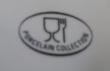 Lade das Bild in den Galerie-Viewer, ZUCKERDOSE OHNE DECKEL "Porcelain Collection" - Porzellan, Ländliches Gänse Schleifen Motiv Dekor