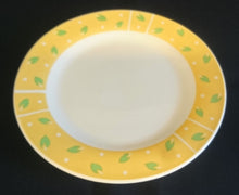 Lade das Bild in den Galerie-Viewer, 3er KAFFEEGEDECK - Porzellan, Blätter Punkte Abstrakt Dekor