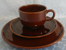 Lade das Bild in den Galerie-Viewer, 3er KAFFEEGEDECK "Friesland" - Keramik / Steingut, Einfärbiges Dekor (G)