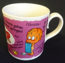 Lade das Bild in den Galerie-Viewer, KAFFEETASSE - Porzellan, Windel Winni Baby Bade Handtuch Peter Weitere Sprüche Aufschrift Motiv Dekor